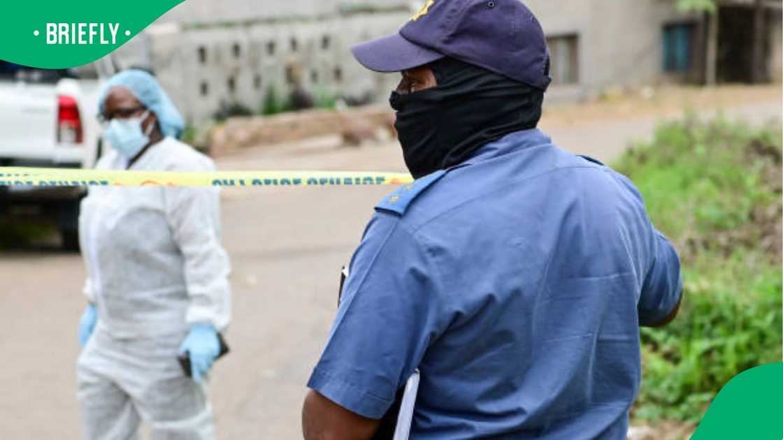 SAPS crime scene SAPS crime scene