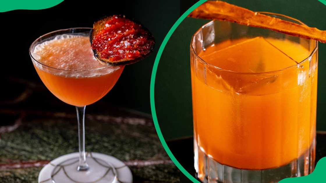 Signature cocktail menu options. Signature cocktail menu options.