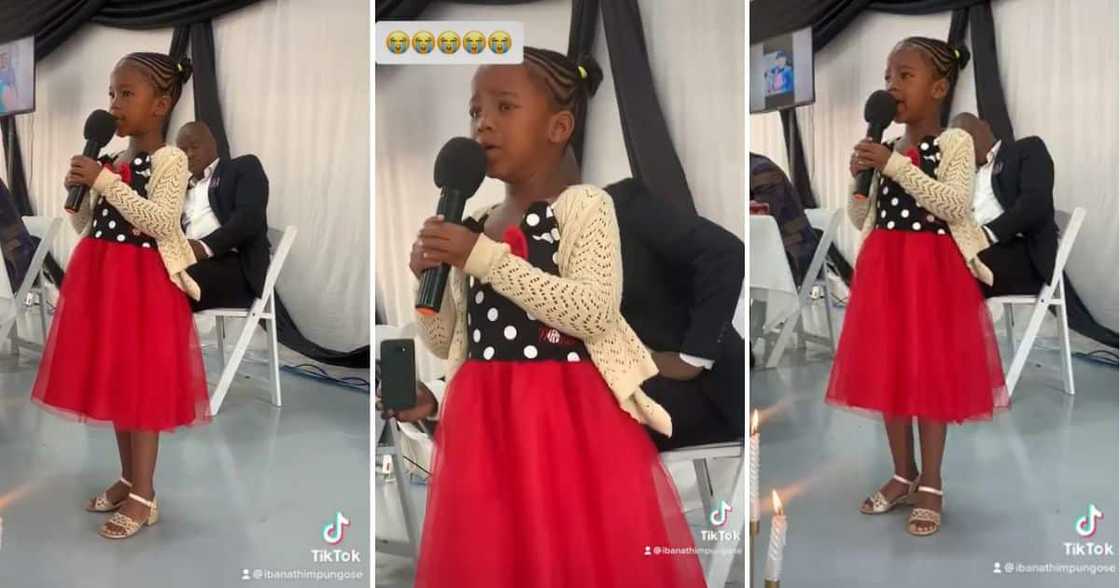 Girl singing at grandmother's funeral Girl singing at grandmother's funeral