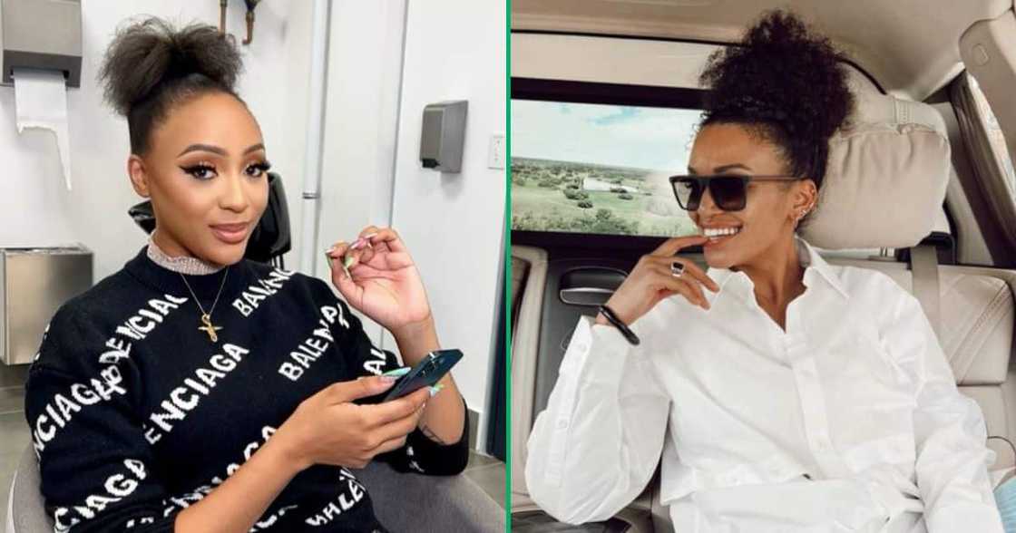 Pearl Thusi and Nadia Nakai joins viral challenge