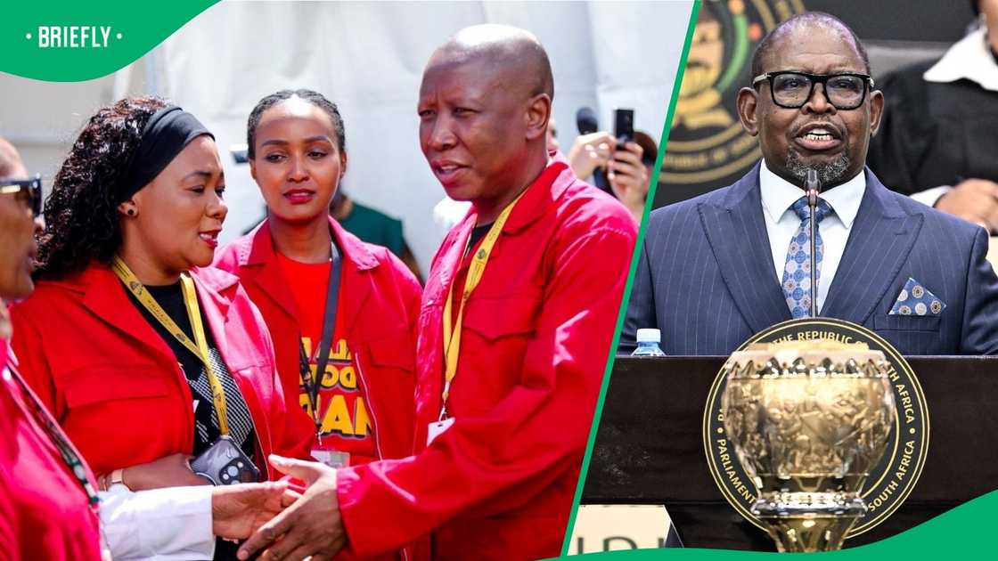 The Economic Freedom Fighters reacted negatively to the Finance Minister Enoch Godongwana's budget speech