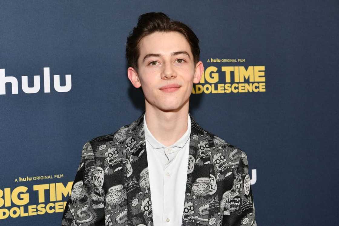 Griffin Gluck at the premiere of "Big Time Adolescence" at Metrograph