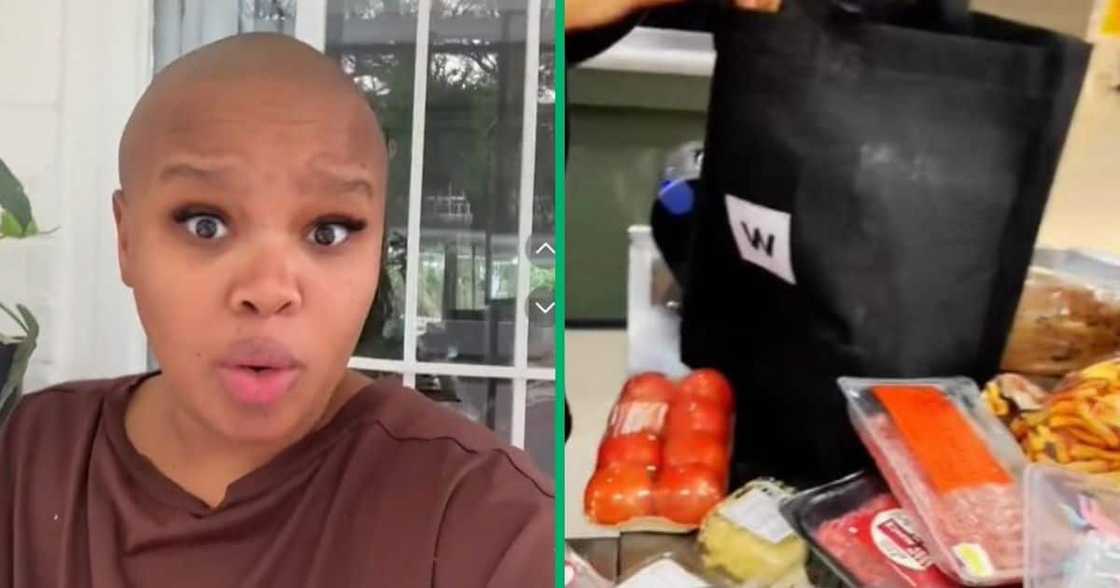 TikTok video of family of 5's Pick 'n Pay, and Woolworths groceries TikTok video of family of 5's Pick 'n Pay, and Woolworths groceries