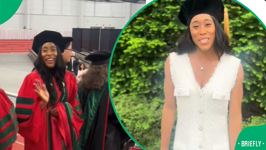 Graduate amazed internet
