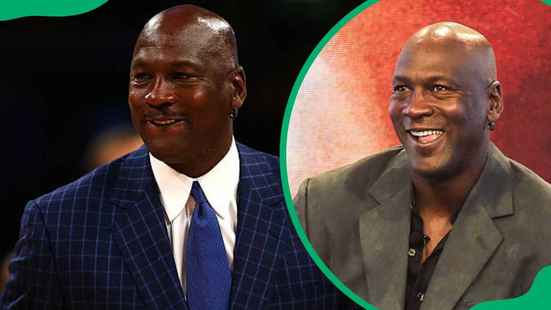 Michael Jordan at an event