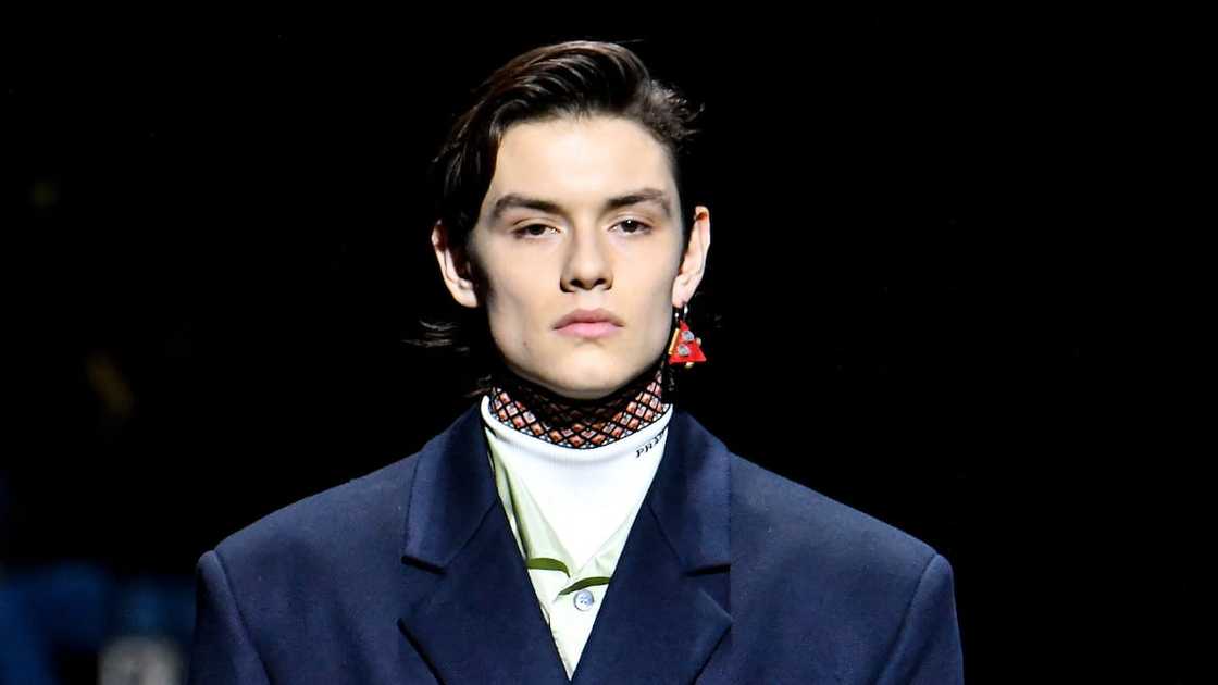 Louis Partridge at the Milan Men Fashion Week Louis Partridge at the Milan Men Fashion Week