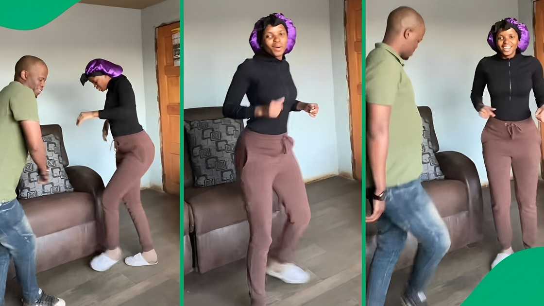 A TikTok video shows siblings unveiling their impressive iBujwa dance moves. A TikTok video shows siblings unveiling their impressive iBujwa dance moves.