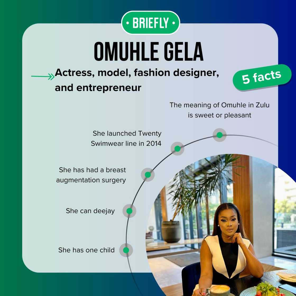 Top-5 facts about Omuhle Gela