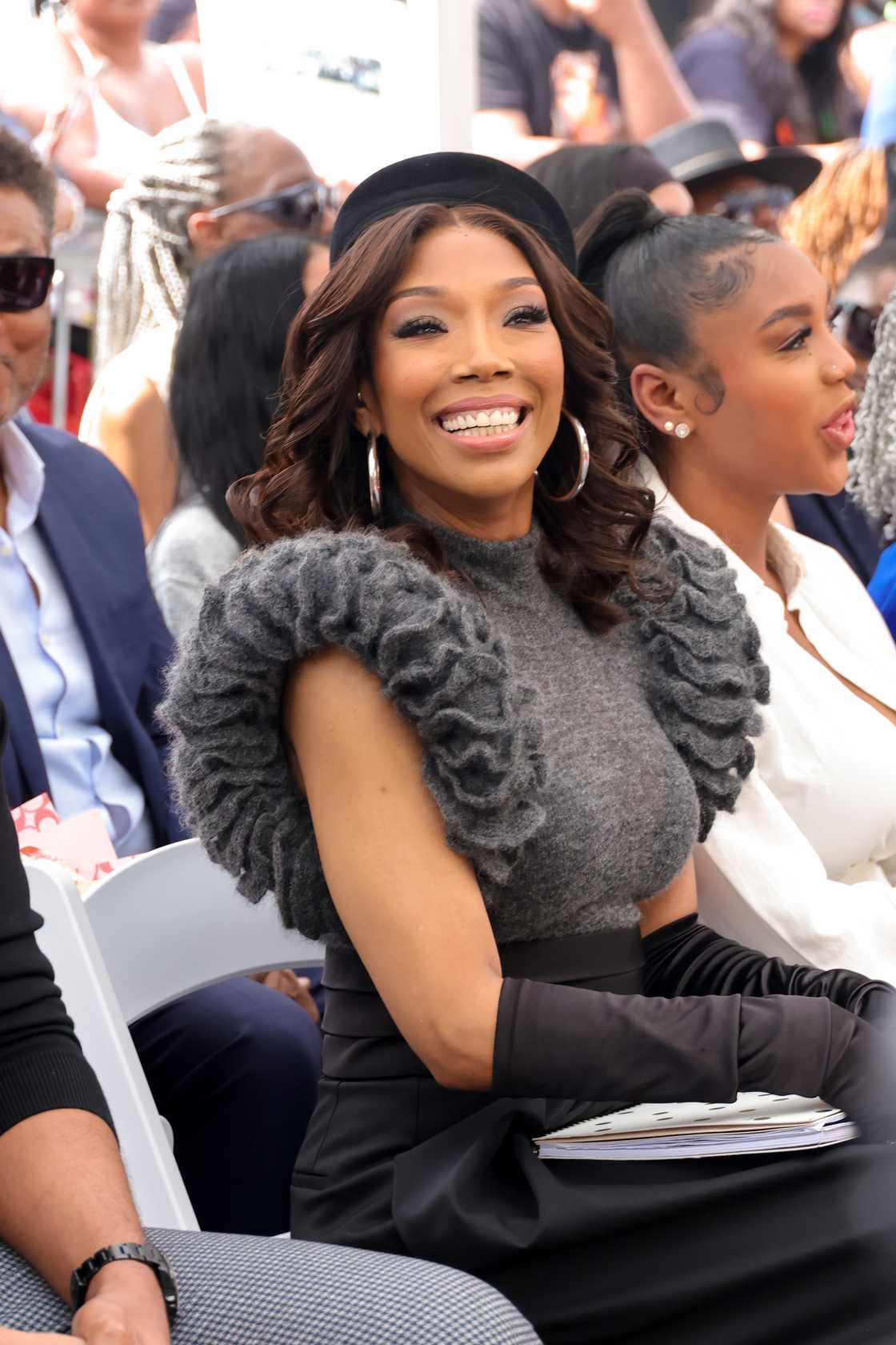 Brandy shared her first photos after the viral concern