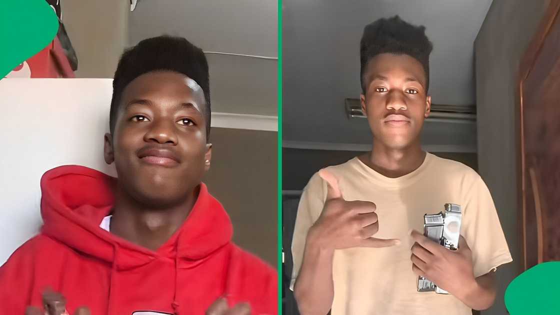 A TikTok video shows a man unveiling his DIY skincare product, which left peeps concerned.