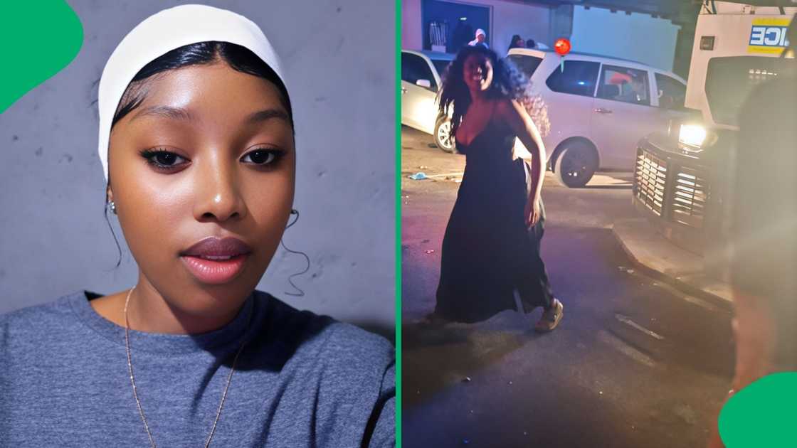 Online onlookers loved her bold energy, joking about the uniquely chaotic nature of South African nightlife