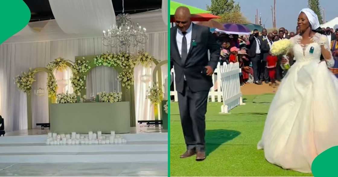 A ZCC shared visuals of their wedding