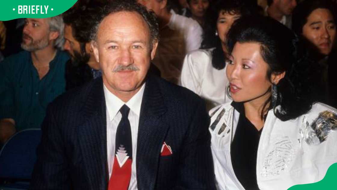 Actor Gene Hackman and his wife, Betsy Arakawa Actor Gene Hackman and his wife, Betsy Arakawa