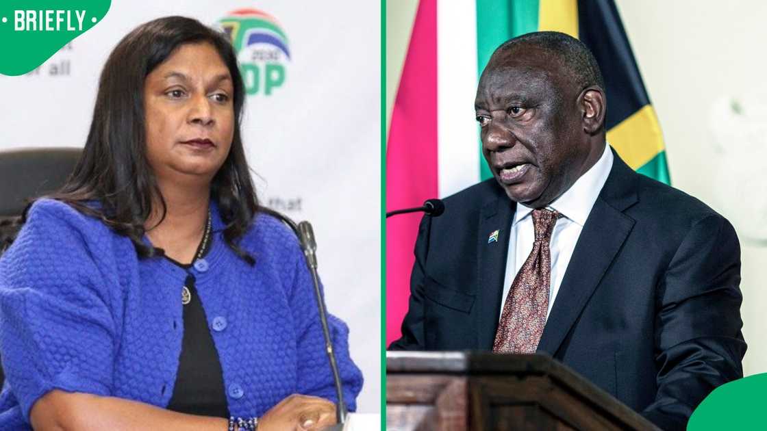 Cyril Ramaphosa is concerned about Andrea Johnson’s situation Cyril Ramaphosa is concerned about Andrea Johnson’s situation