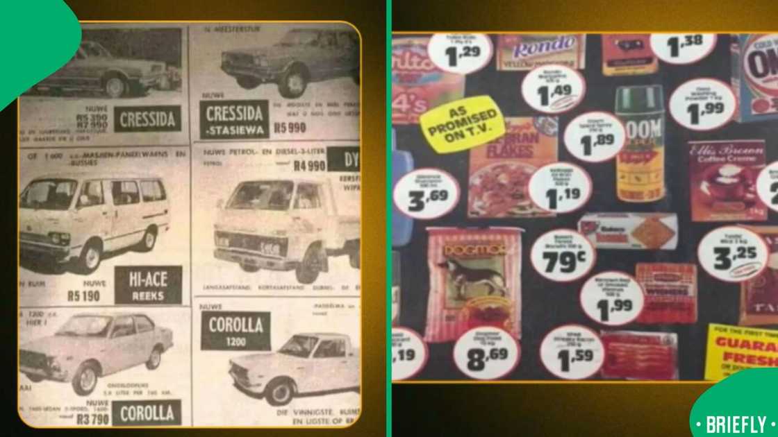A TikTok post about old South African prices reminded viewers of how affordable life once was A TikTok post about old South African prices reminded viewers of how affordable life once was