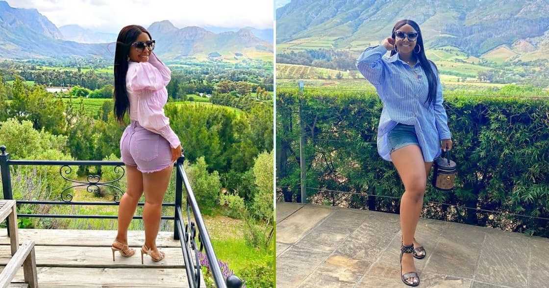 Boity Thulo, welcomes Taurus season, cute green jumpsuit Boity Thulo, welcomes Taurus season, cute green jumpsuit