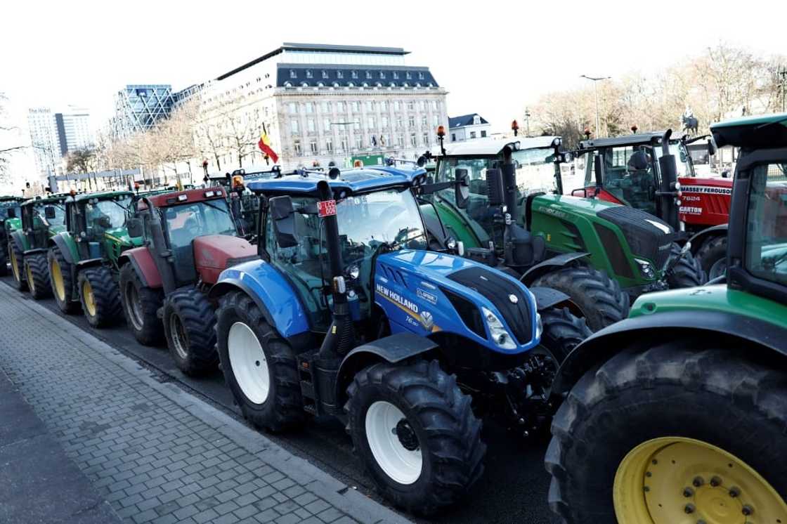 European farmers are angry over a litany of issues, which boil down to them feeling they cannot earn a decent income European farmers are angry over a litany of issues, which boil down to them feeling they cannot earn a decent income