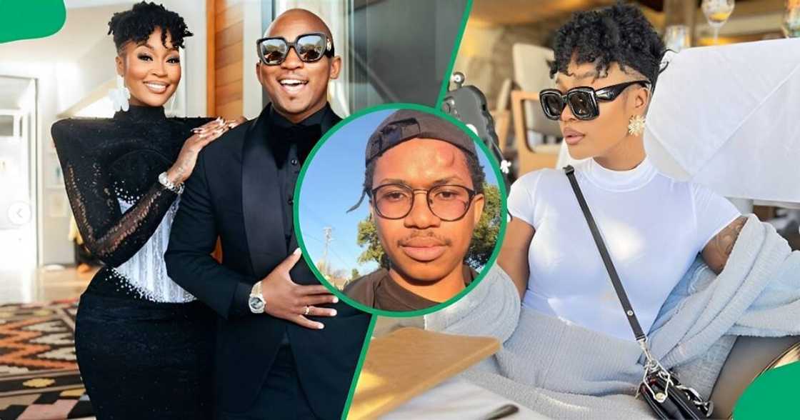 Lamiez Holworthy gets accused of abuse by Musa Khawula on her birthday. Lamiez Holworthy gets accused of abuse by Musa Khawula on her birthday.