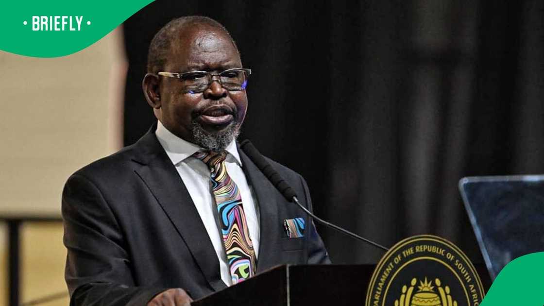 Enoch Godongwana delivered the budget speech after it was postponed Enoch Godongwana delivered the budget speech after it was postponed