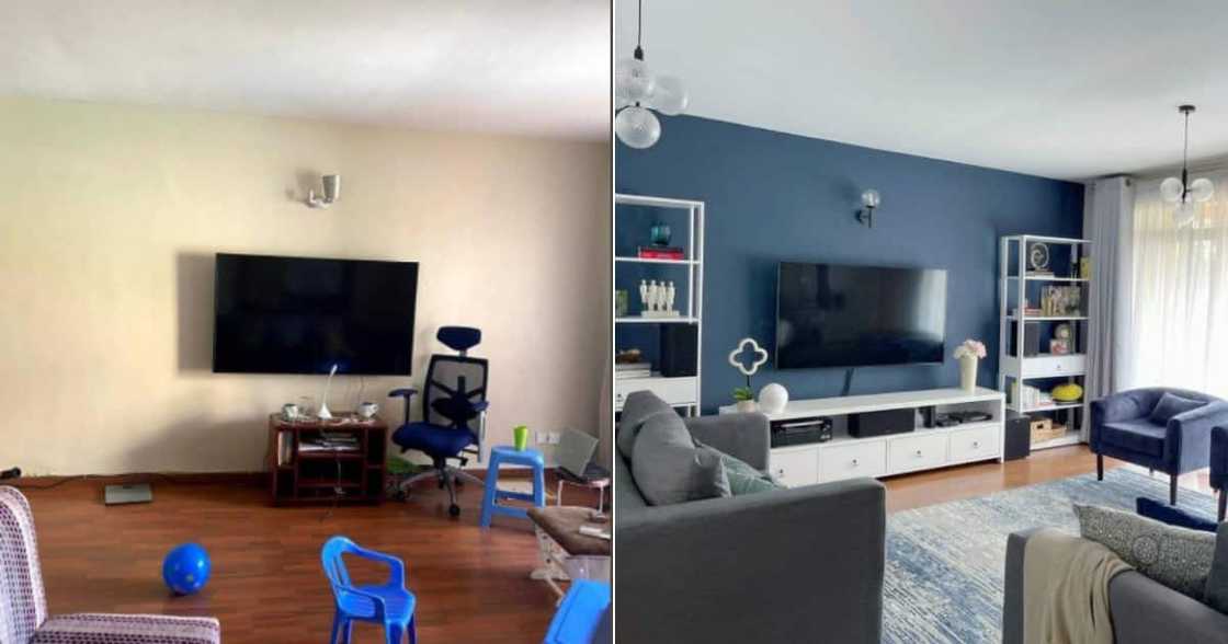 Man, Bachelor pad, Before & After, Woman's touch Man, Bachelor pad, Before & After, Woman's touch