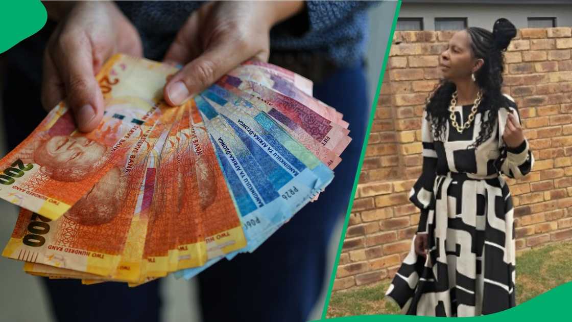 A woman shared that she saved money since January. A woman shared that she saved money since January.