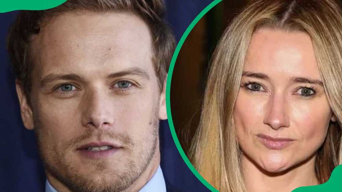 Sam Heughan and ex-girlfriend, Amy Shiels Sam Heughan and ex-girlfriend, Amy Shiels