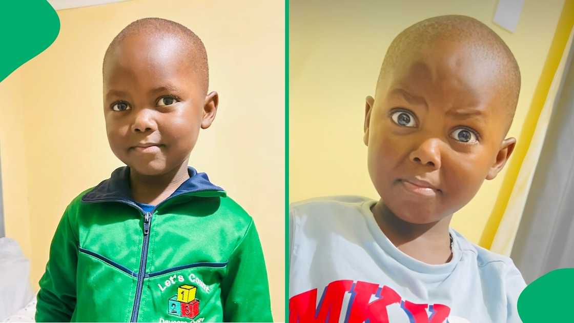 The toddler repeatedly interrupted his mom to clarify that they actually travel by taxi