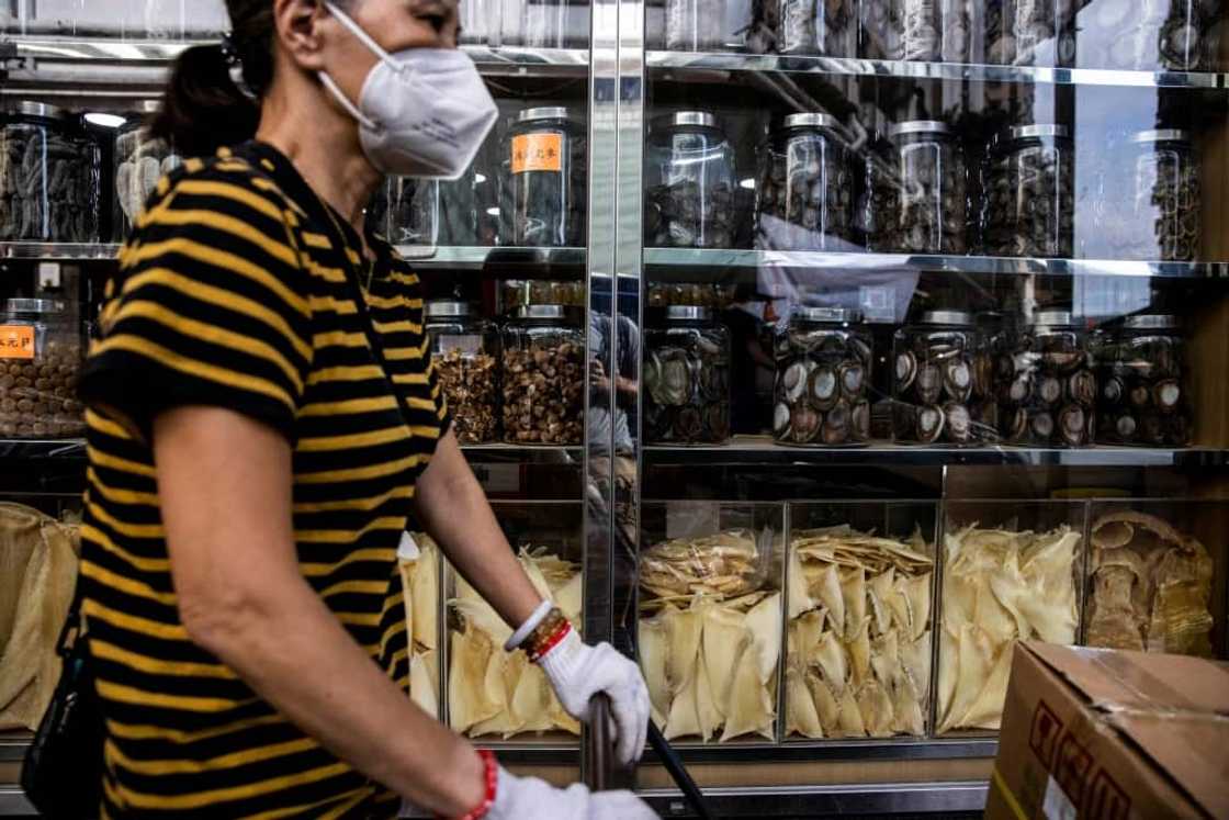 Hong Kong is one of the world's largest markets for shark fin, which is often served as a soup at expensive banquets Hong Kong is one of the world's largest markets for shark fin, which is often served as a soup at expensive banquets