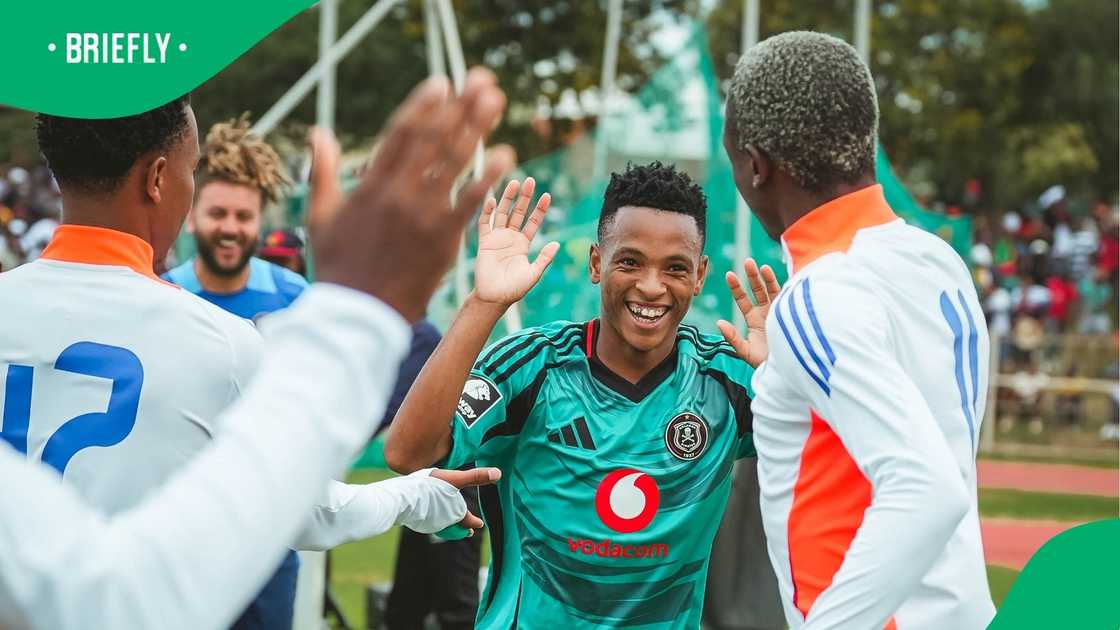 Relebohile Mofokeng is enjoying good season at Orlando Pirates. Relebohile Mofokeng is enjoying good season at Orlando Pirates.