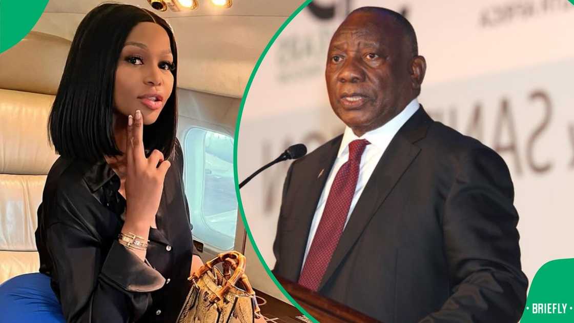 Tebogo Thobejane called out Cyril Ramaphosa Tebogo Thobejane called out Cyril Ramaphosa