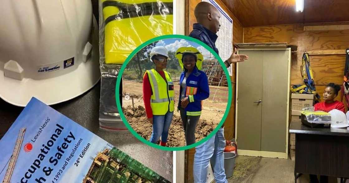 Young woman helps young people chose their career path. Young woman helps young people chose their career path.