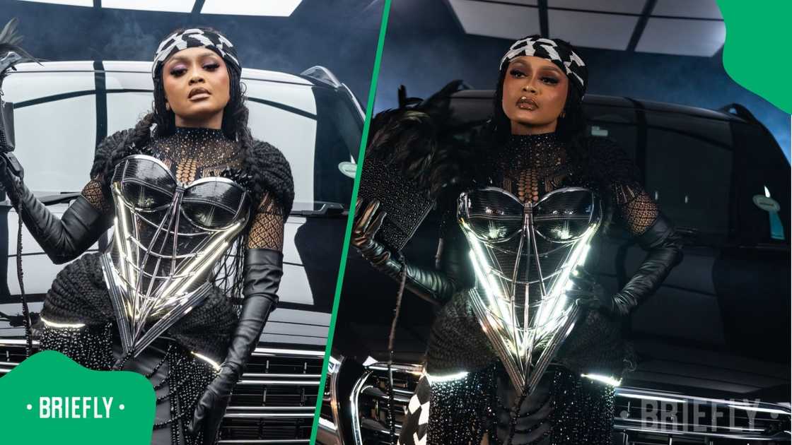Lerato Kganyago explains the inspiration behind her futuristic 2026 Durban July outfit Lerato Kganyago explains the inspiration behind her futuristic 2026 Durban July outfit