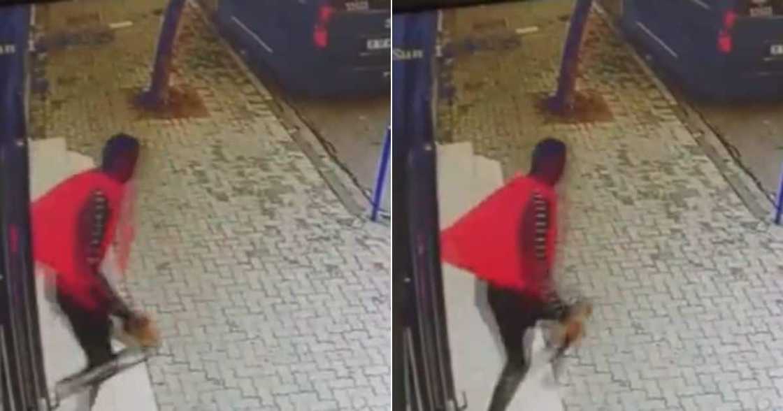 mugger, video, crime, syndicate, getaway, car, theft, South Africa, johannesburg