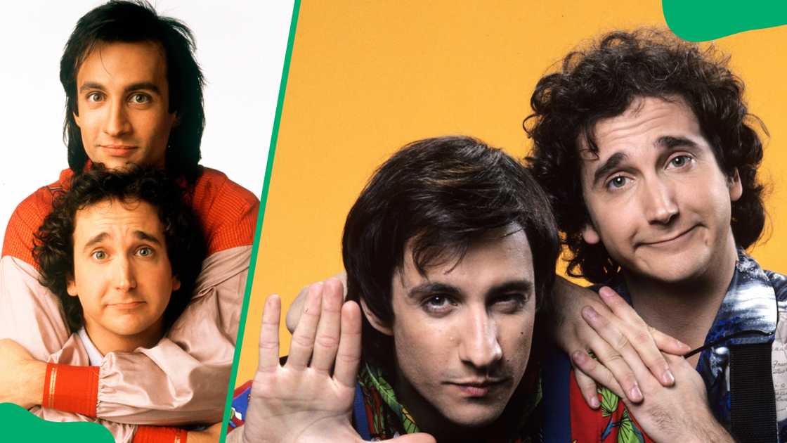 Mark Linn-Baker and Bronson Pinchot Mark Linn-Baker and Bronson Pinchot