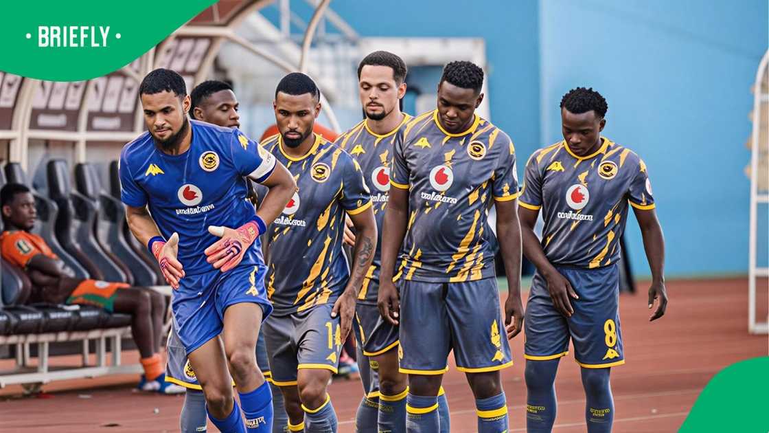 Kaizer Chiefs and Brandon Petersen. Kaizer Chiefs and Brandon Petersen.