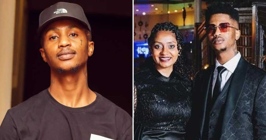 Emtee's wife Nicole Chinsamy says the rapper is abusive.