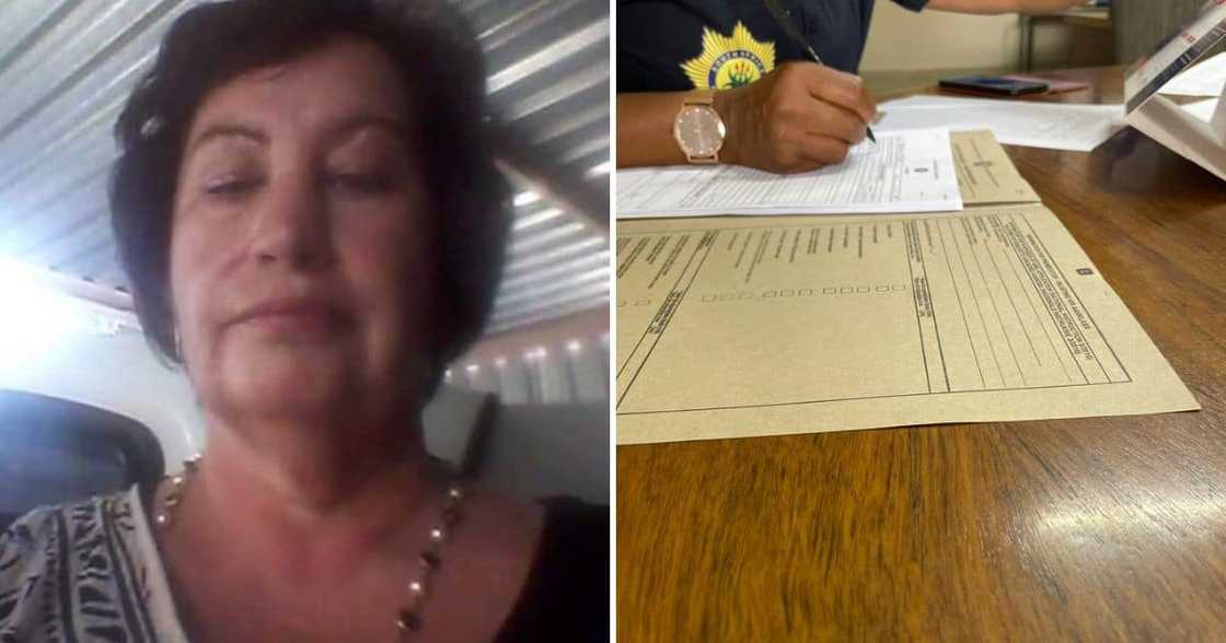 Racist Belinda Magor arrested Racist Belinda Magor arrested