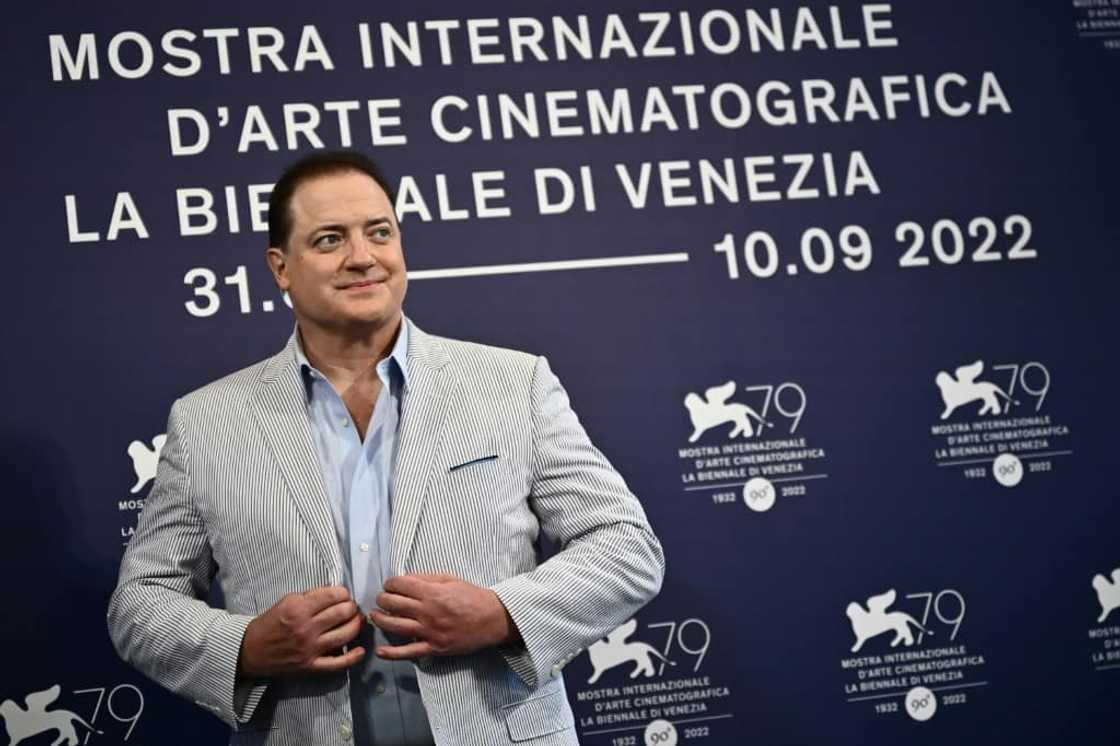 Fraser stars as a 600-lb (250-kg) English professor in Darren Aronofsky's 'The Whale' Fraser stars as a 600-lb (250-kg) English professor in Darren Aronofsky's 'The Whale'