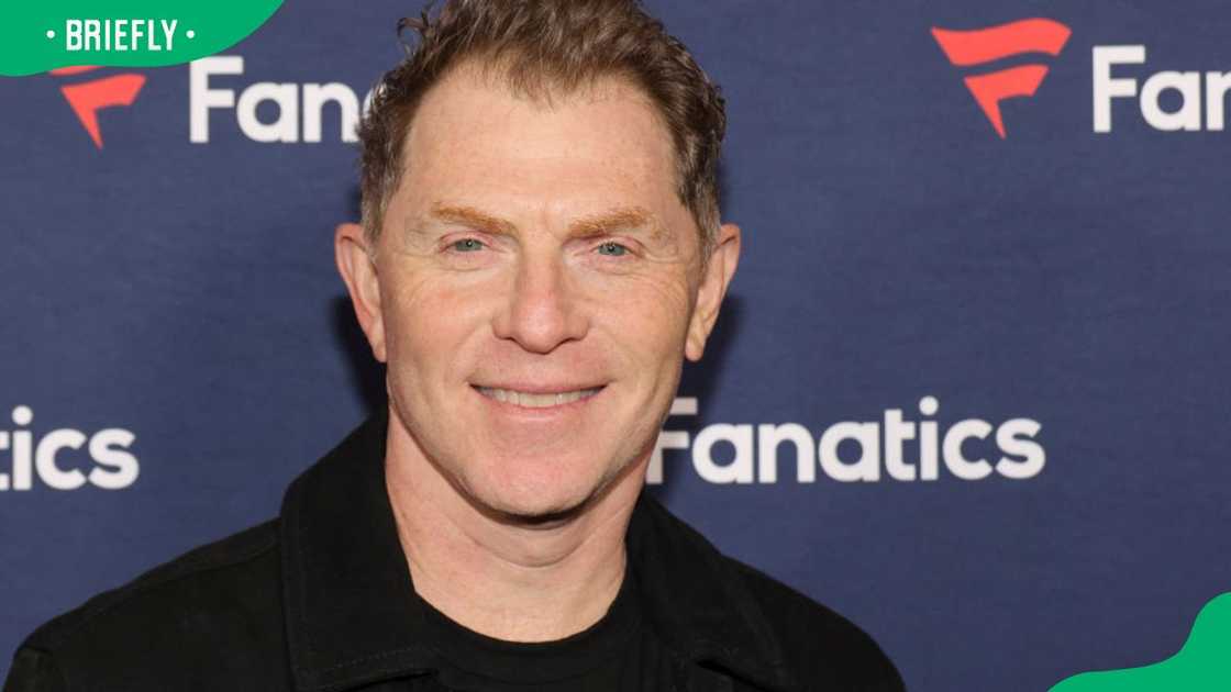 Flay at the 2024 Michael Rubin's Fanatics Super Bowl party at the Marquee Nightclub Flay at the 2024 Michael Rubin's Fanatics Super Bowl party at the Marquee Nightclub