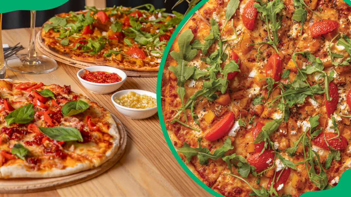 Pizza menu options Pizza menu options