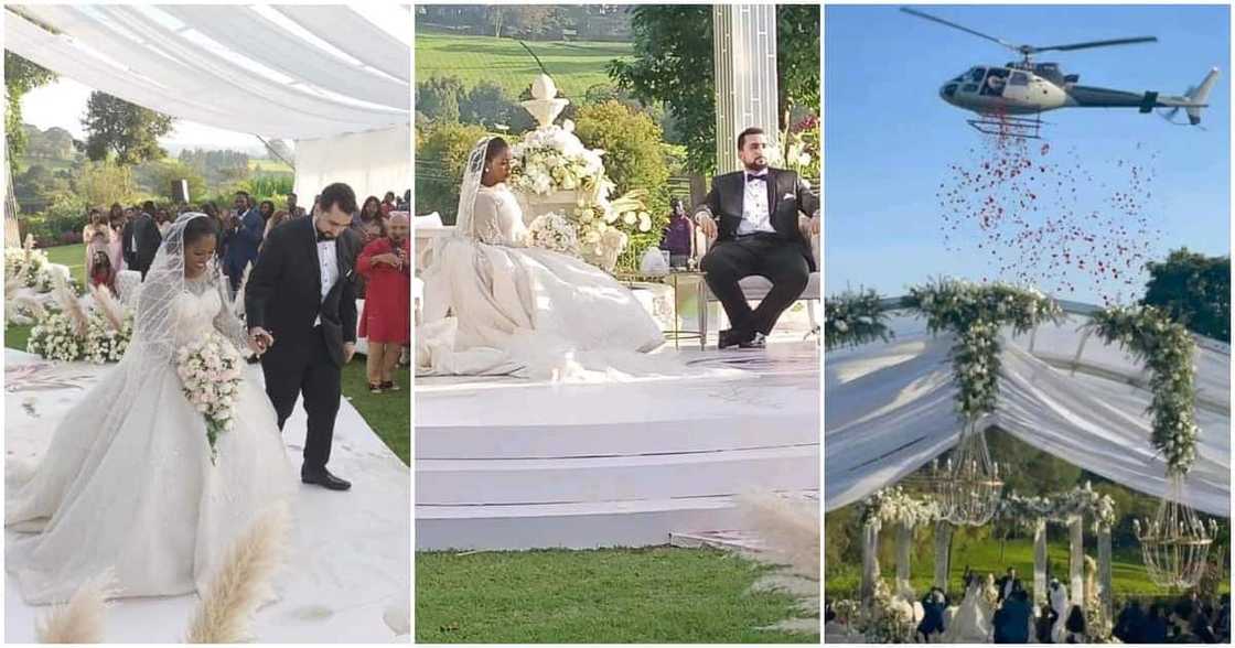 South Sudanese businessman's daughter gets lavish wedding. South Sudanese businessman's daughter gets lavish wedding.