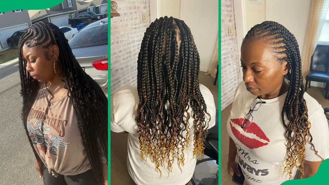 Tribal Braids with Beads Tribal Braids with Beads