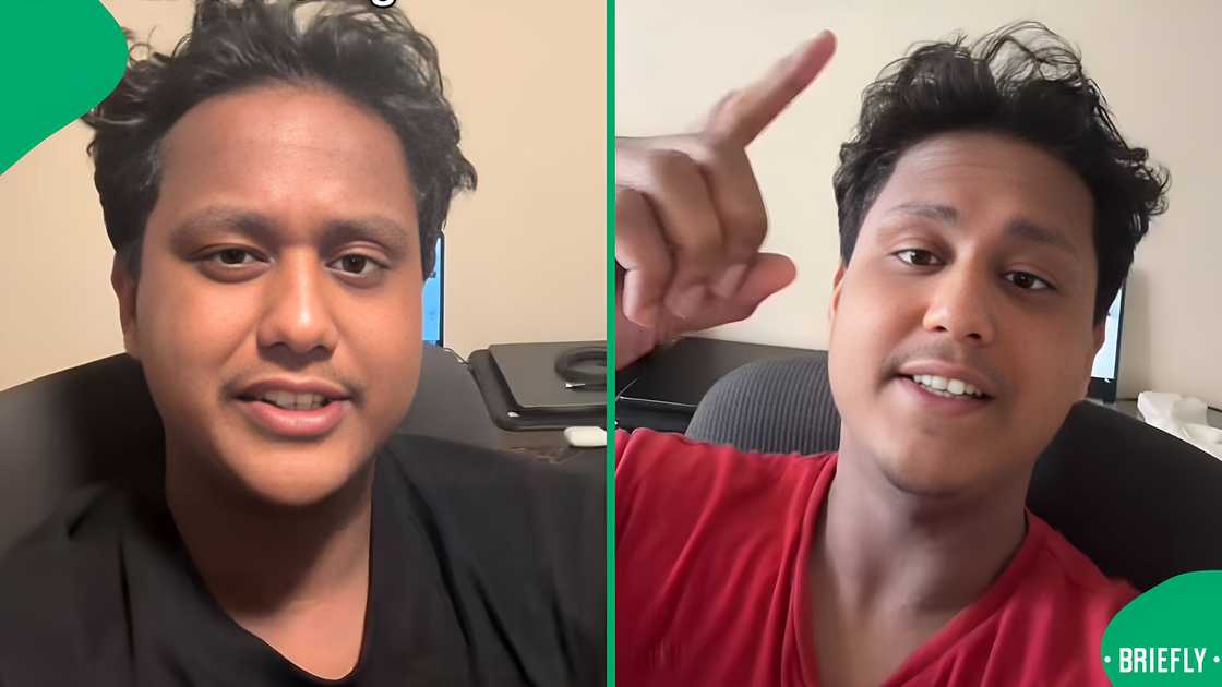 A man flexed his Dior shoes from China, which left South Africans stunned. A man flexed his Dior shoes from China, which left South Africans stunned.