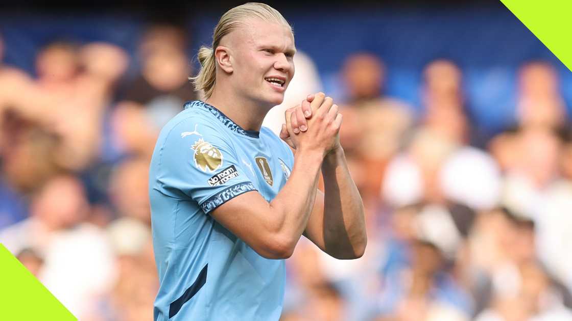 Manchester City's Erling Haaland scored his third successive opening-day goal as the Citizens edged Chelsea at Stamford Bridge. Manchester City's Erling Haaland scored his third successive opening-day goal as the Citizens edged Chelsea at Stamford Bridge.