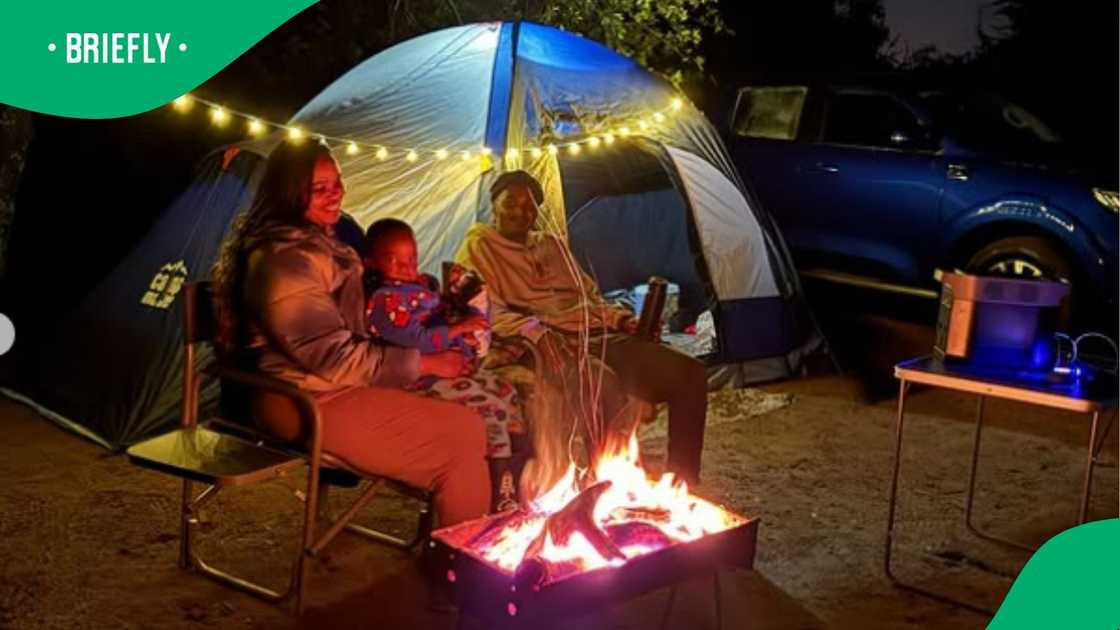 A family travelling in Limpopo. A family travelling in Limpopo.