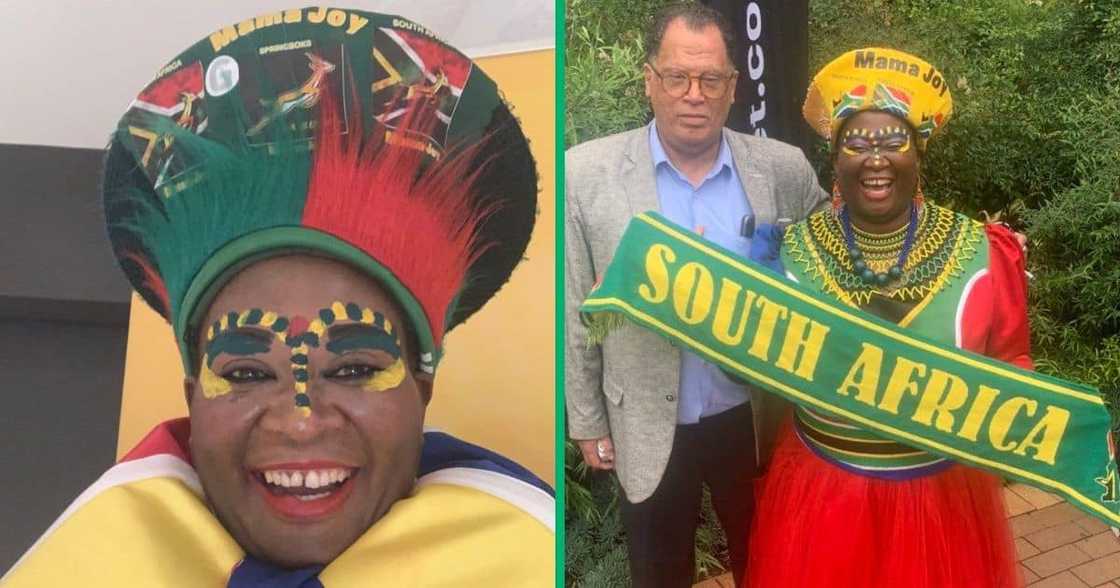 Mama Joy defended Danny Jordaan against trolls Mama Joy defended Danny Jordaan against trolls