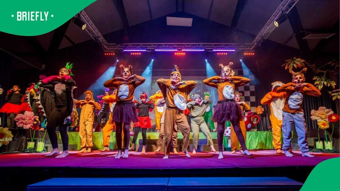 Somerset College's 'Alice in Wonderland' production.