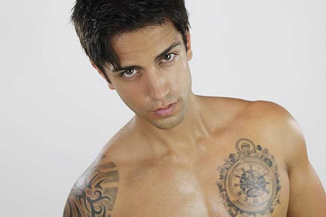 shoulder-to-chest tattoo shoulder-to-chest tattoo