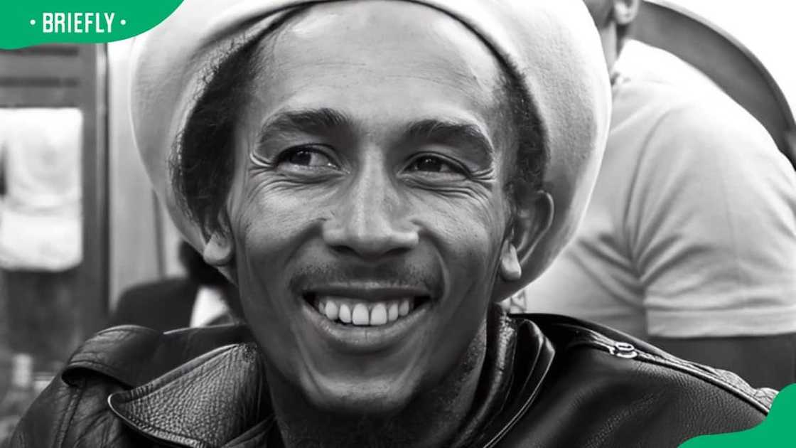 Musician Bob Marley during his Amsterdam visit in 1976 Musician Bob Marley during his Amsterdam visit in 1976