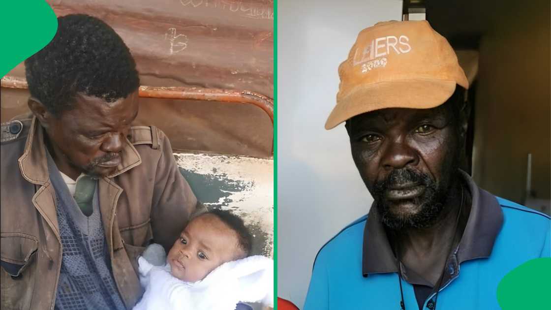 A man welcomed his first child at 56. A man welcomed his first child at 56.
